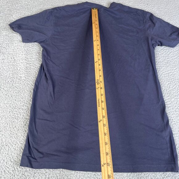 Lot of 2 American Giant T Shirt Men Small Red Blue Crew Casual Tee Made in USA - Picture 8 of 16